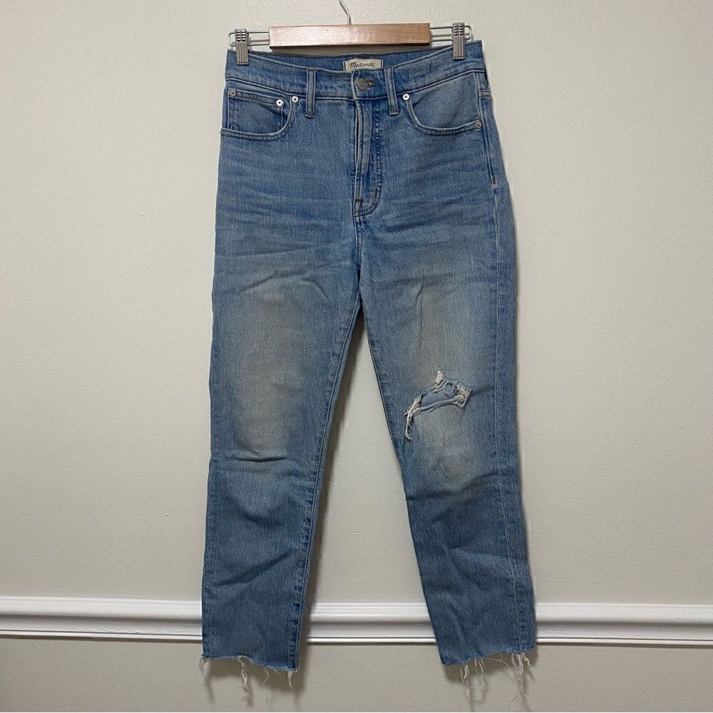 Madewell The Perfect Vintage Jean Raw Hem 27